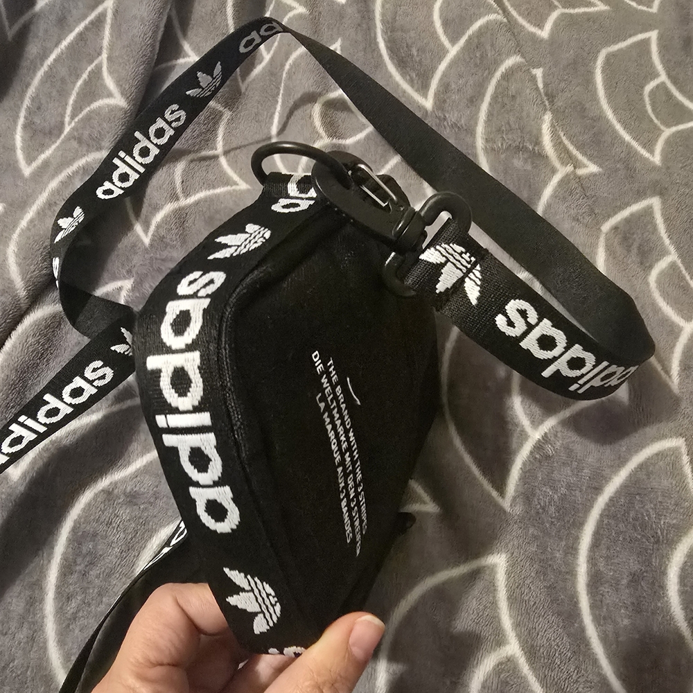 Adidas Black Crossbody Bag View 2
